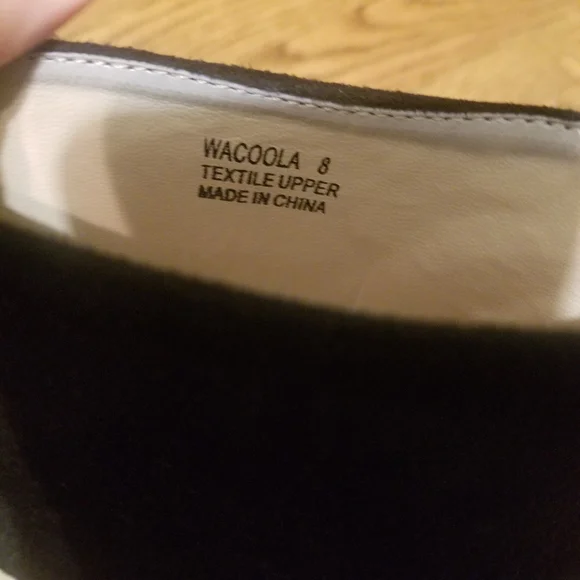 black wedge sandals - Picture 4 of 8